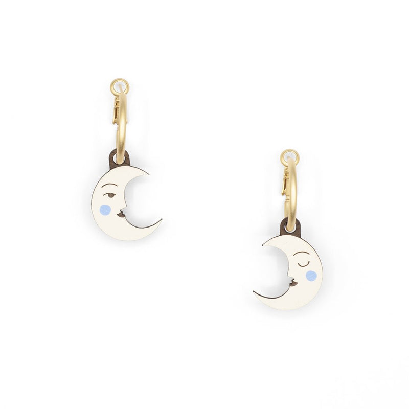 Pendientes - Crescent luna