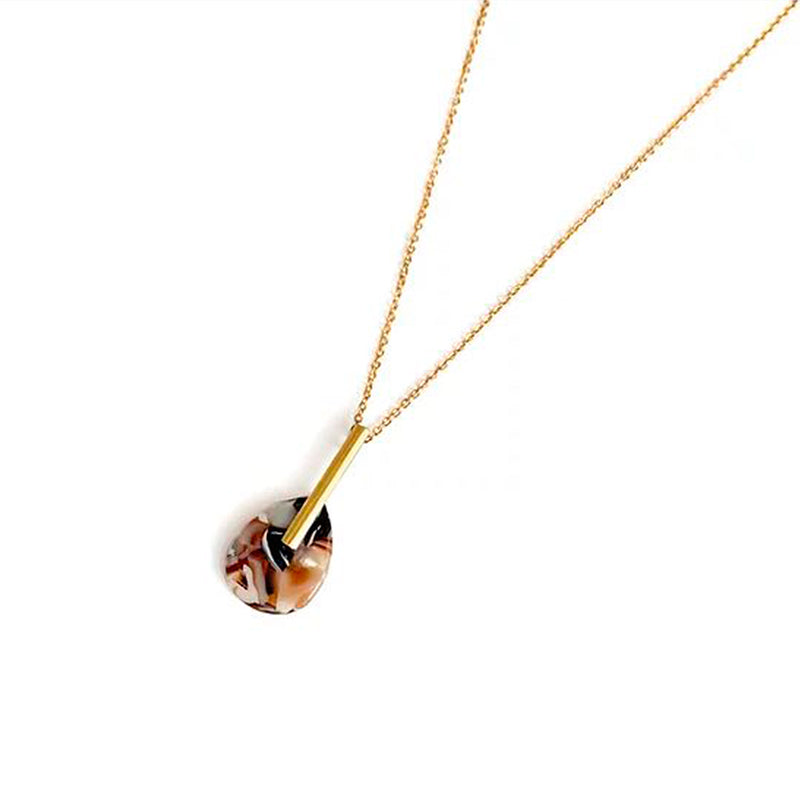 Collar Lavs Jewels - Acetate brown