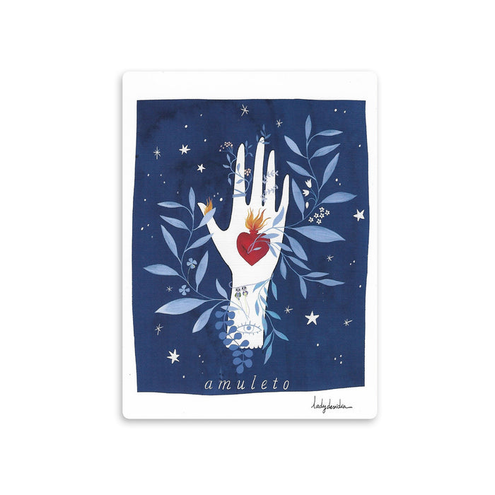 Postal - "Amuleto" de Lady Desidia