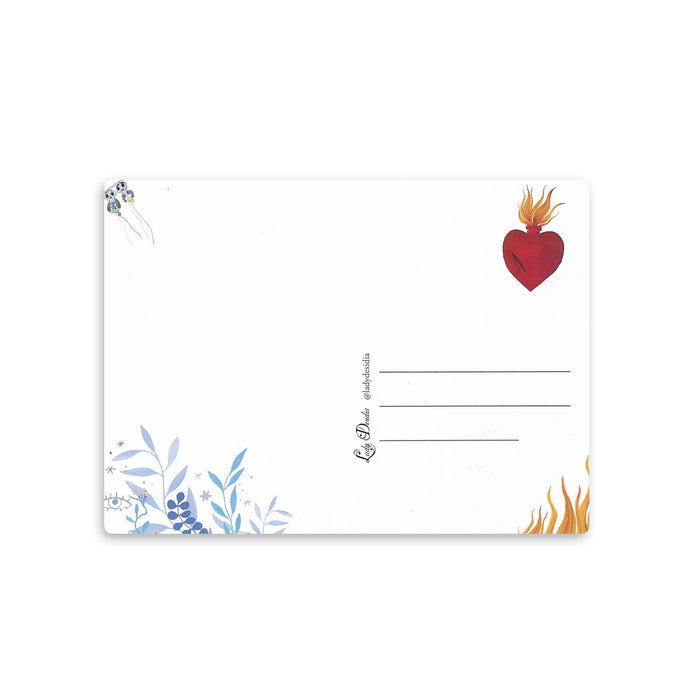 Postal - "Amuleto" de Lady Desidia