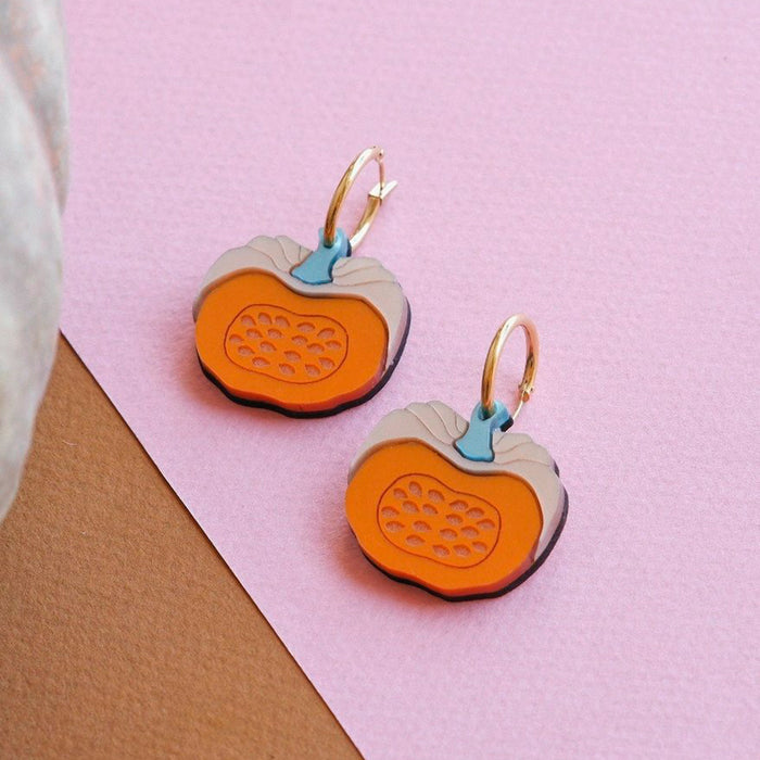 Pendientes - Calabaza