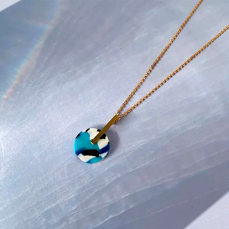 Collar Lavs Jewels - Acetate Azure