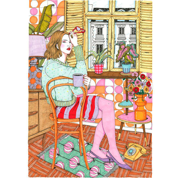 Print de Ana Jarén A4 - "Me time"