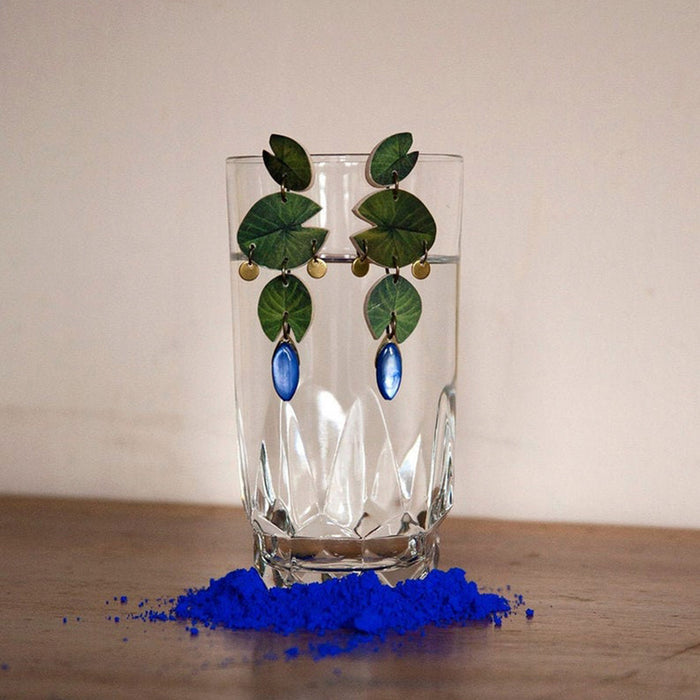 Pendientes Pura Garra - Nenúfares grandes