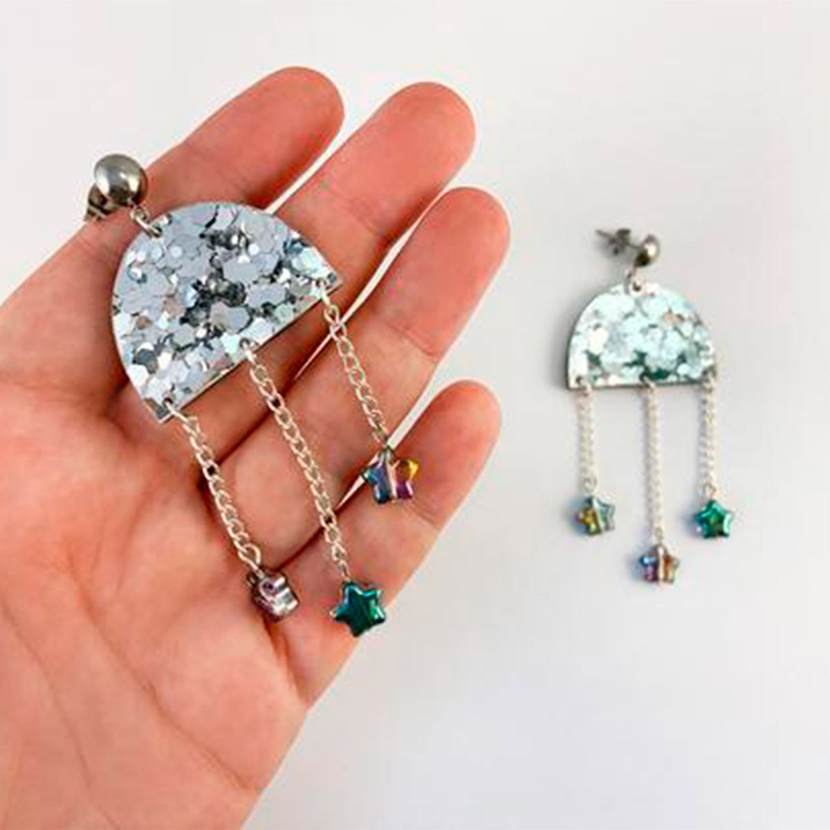 Pendientes - Planetarium dark