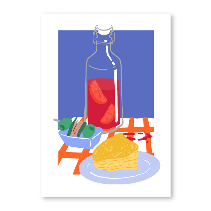 Print de One Piece of Watermelon A3 - "Real tardeo"