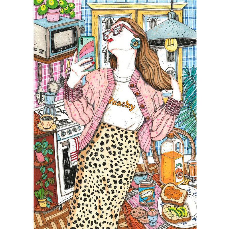 Print de Ana Jarén A4 - "Selfie"