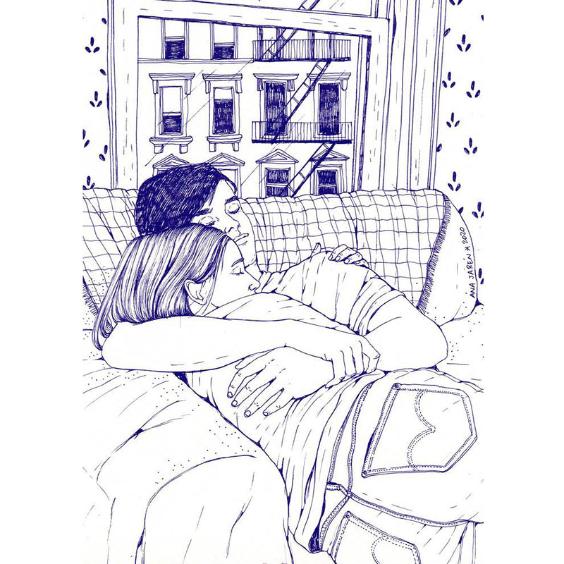 Print de Ana Jarén A4 - "Siesta"