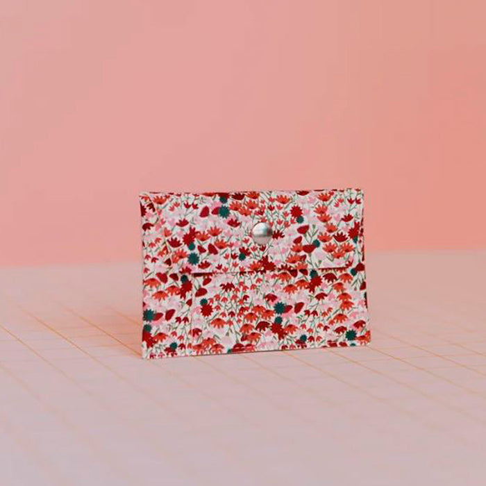 Tarjetero - Spring Red