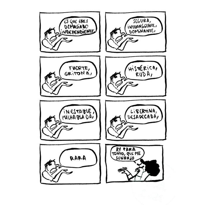 Print de Flavita Banana A4 - "RARA"