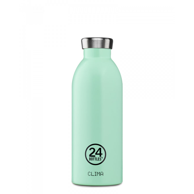 Botella de acero inoxidable 500 ml 24Bottles - Clima Aqua Green