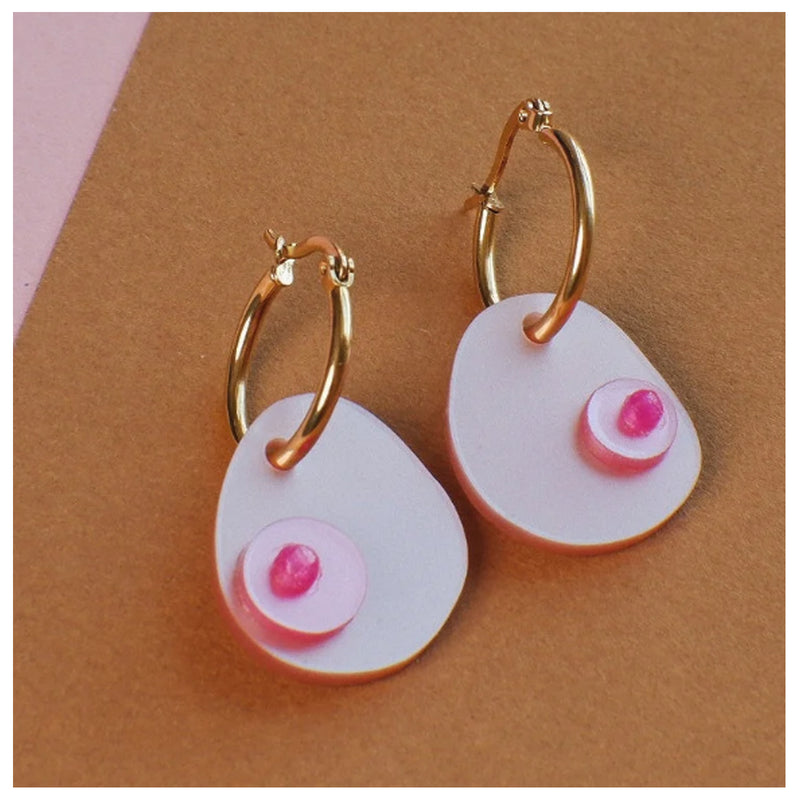Pendientes - Pits Rosa