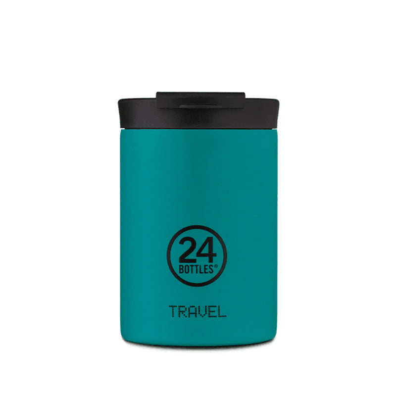 Taza de viaje de acero inoxidable 350 ml 24Bottles- Atlantic Bay