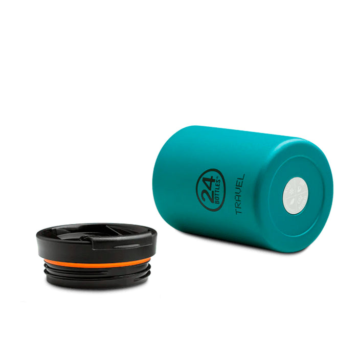 Taza de viaje de acero inoxidable 350 ml 24Bottles- Atlantic Bay