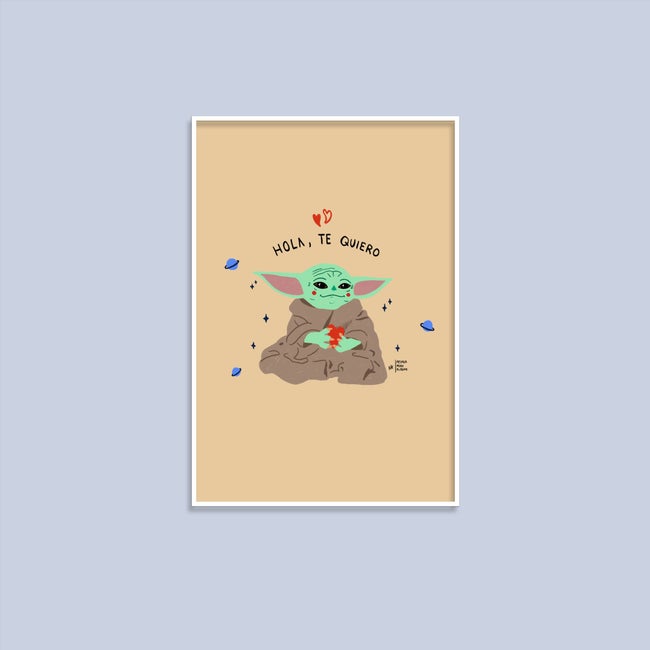 Print de Pesadaperoalegre A4 - "Baby Yoda"