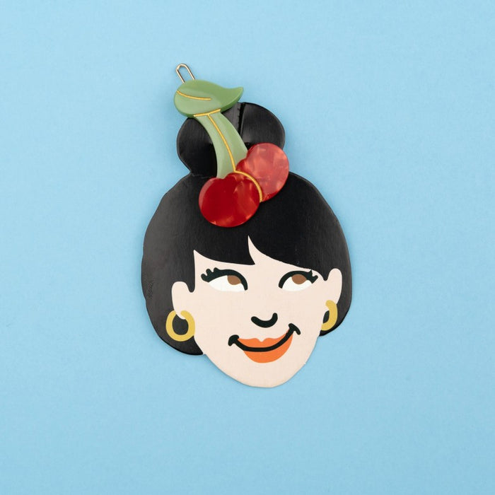 Pasador para el pelo - Cerezas