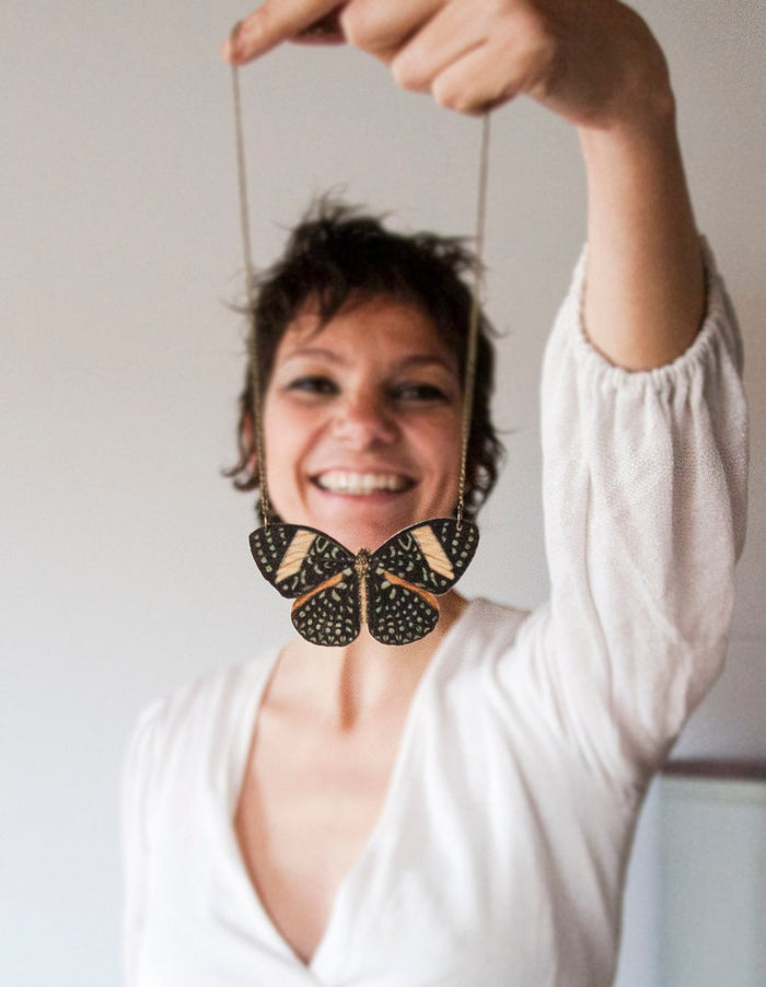 Collar de madera Pura Garra - Bolboreta