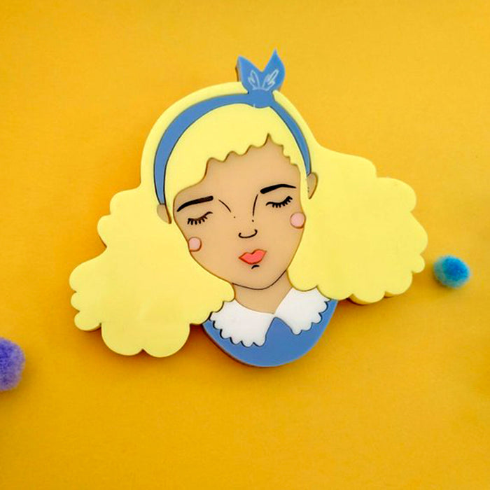 Broche - Alicia en el País de las Maravillas