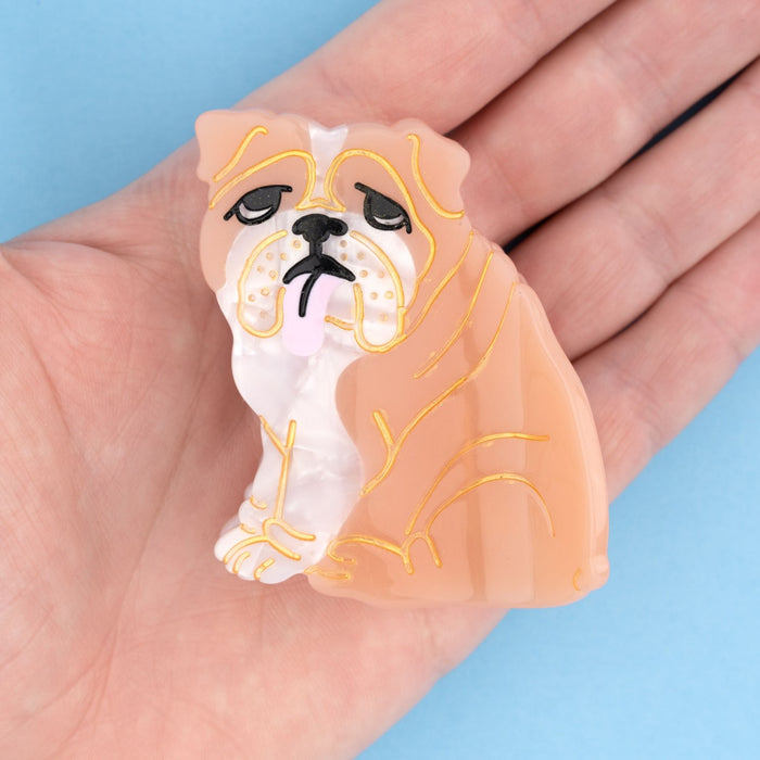 Pinza para el pelo - Bulldog Inglés