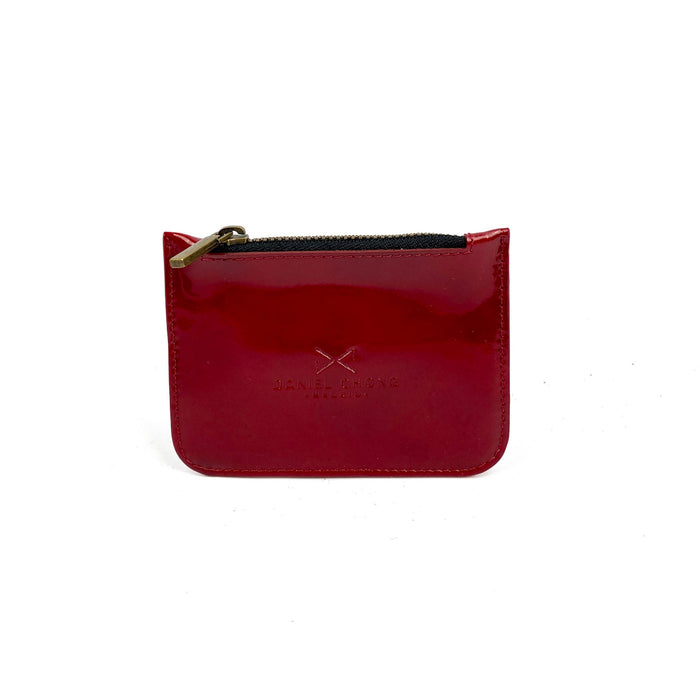 Monedero de charol de Daniel Chong - Burdeos
