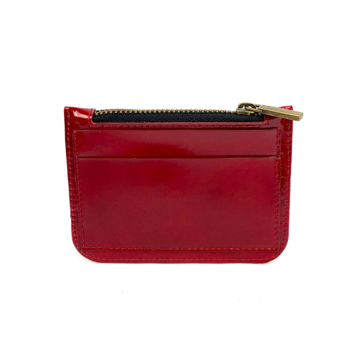 Monedero de charol de Daniel Chong - Burdeos