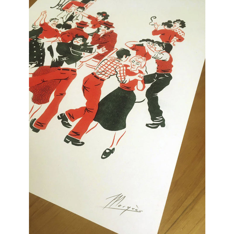 Print de El Marqués A3 - "Cabaret"