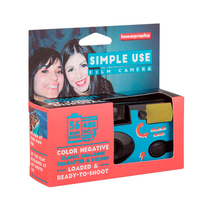 Cámara Simple Use recargable Lomography - Color Negative 400