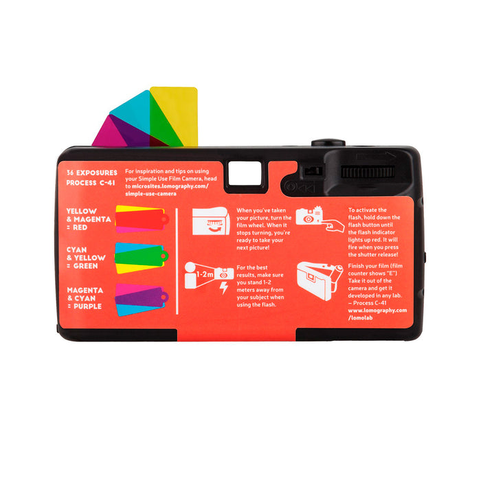 Cámara Simple Use recargable Lomography - Color Negative 400