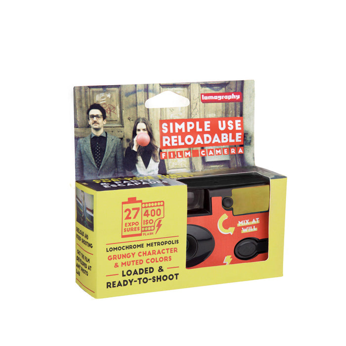 Cámara Simple Use recargable Lomography - Lomochrome Metrópolis