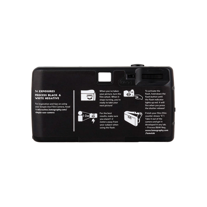 Cámara Simple Use recargable Lomography - Blanco y negro