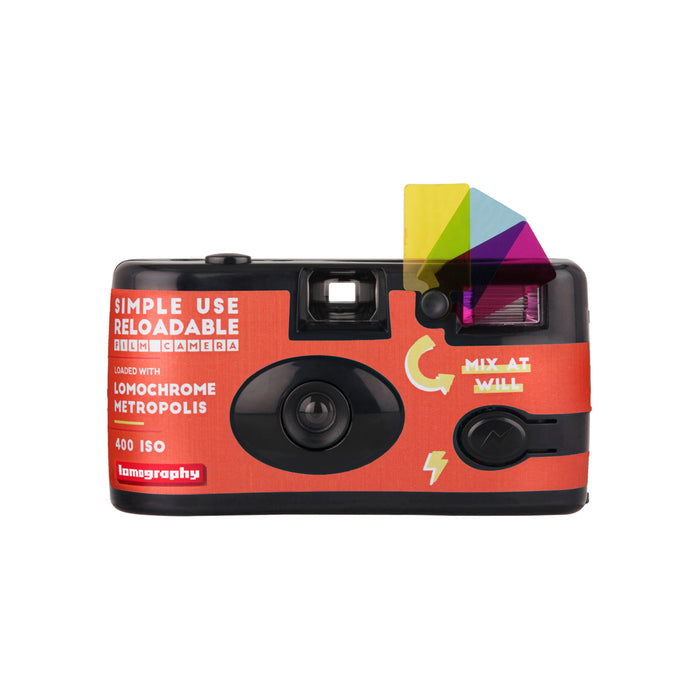 Cámara Simple Use recargable Lomography - Lomochrome Metrópolis
