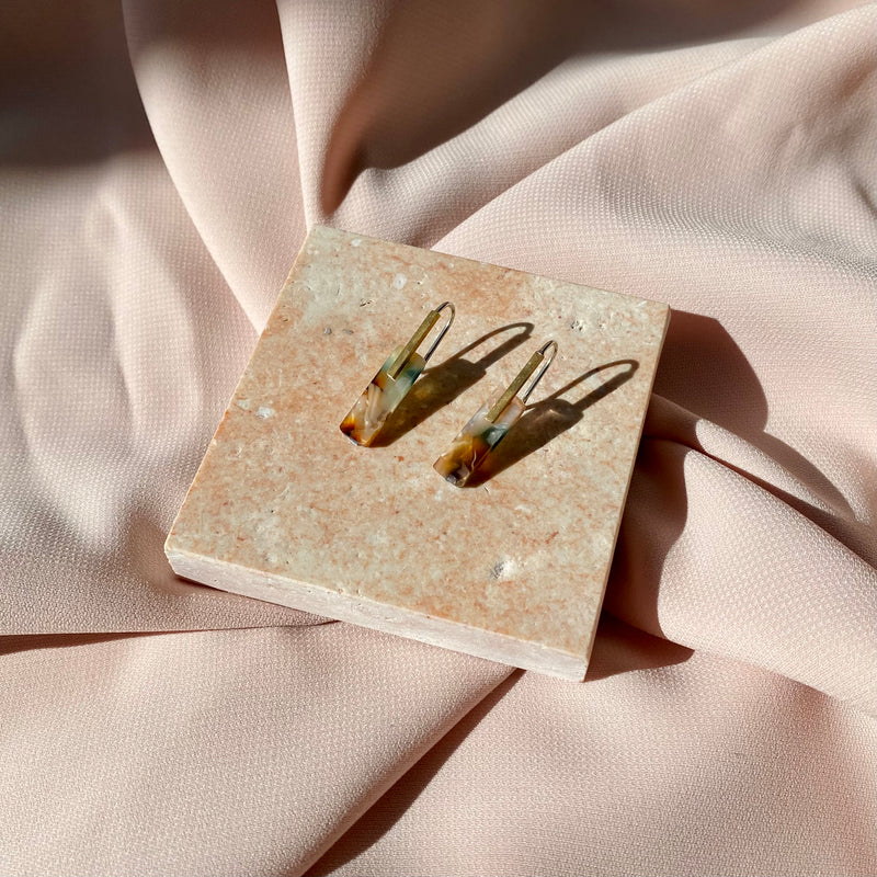 Pendientes Lavs Jewels - Acetate Carey