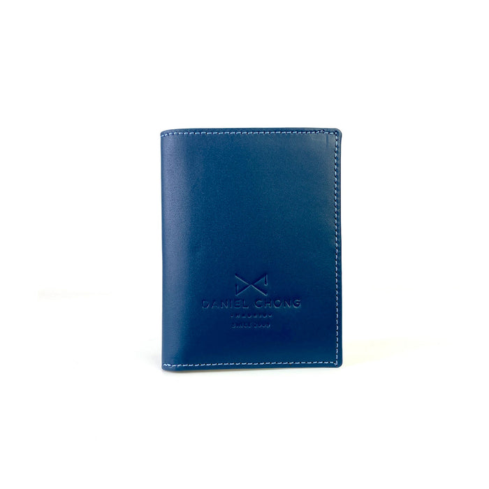 Cartera de piel Daniel Chong - Azul