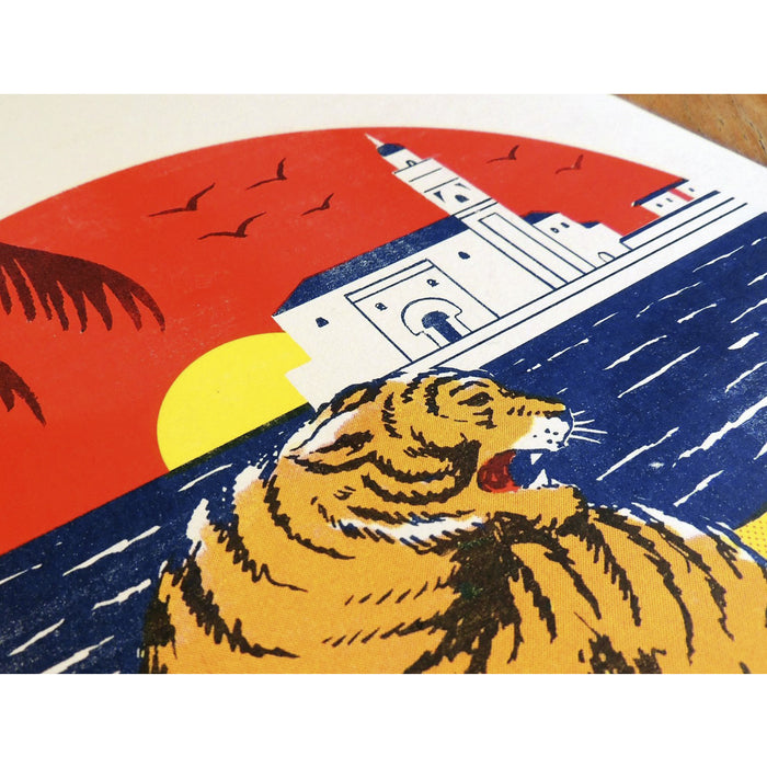 Print de El Marqués A3 - "Casablanca" 🐅