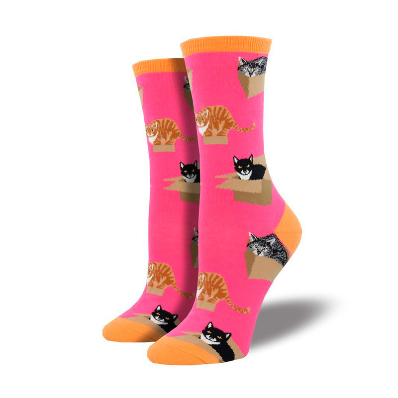 Calcetines - Cat in a box