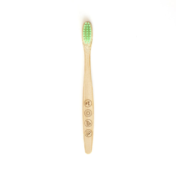Cepillo de dientes de bambú infantil - Suave