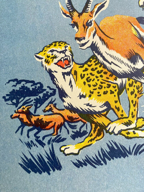 Print de El Marqués A3 - "Cheetahs"