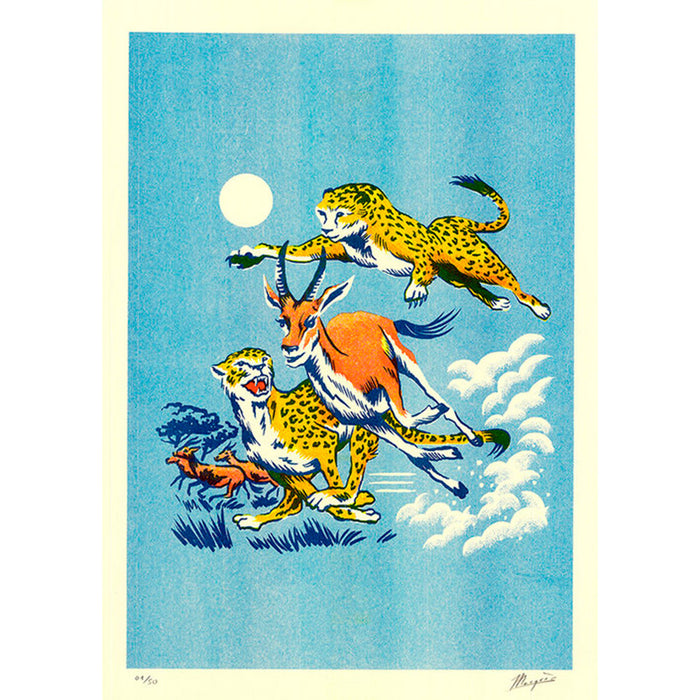 Print de El Marqués A3 - "Cheetahs"