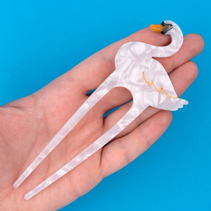 Palillo para el pelo - Cisne 🦢