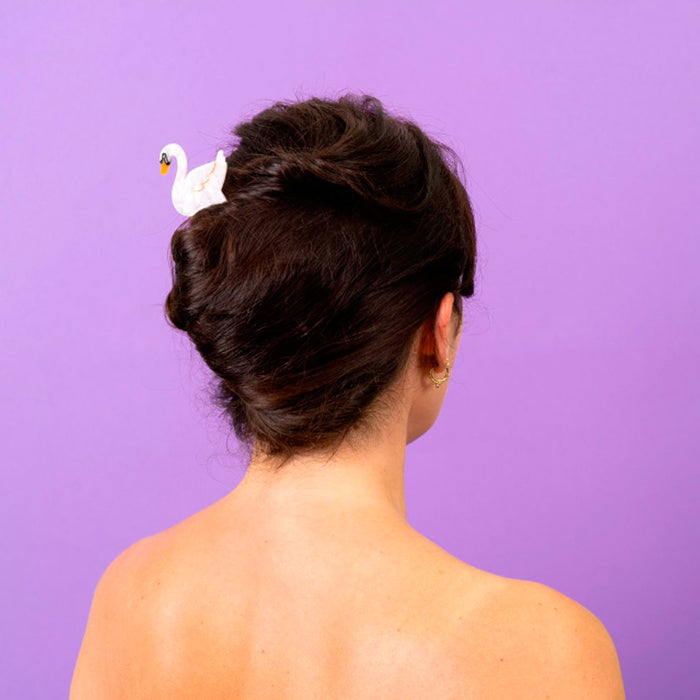 Palillo para el pelo - Cisne 🦢