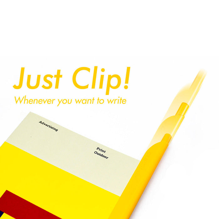 Bolígrafo clip - Morado Hada