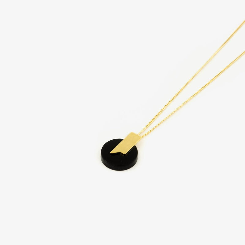 Collar - Abstracto dorado