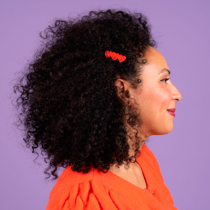 Pasador de pelo - Corazones 🥰