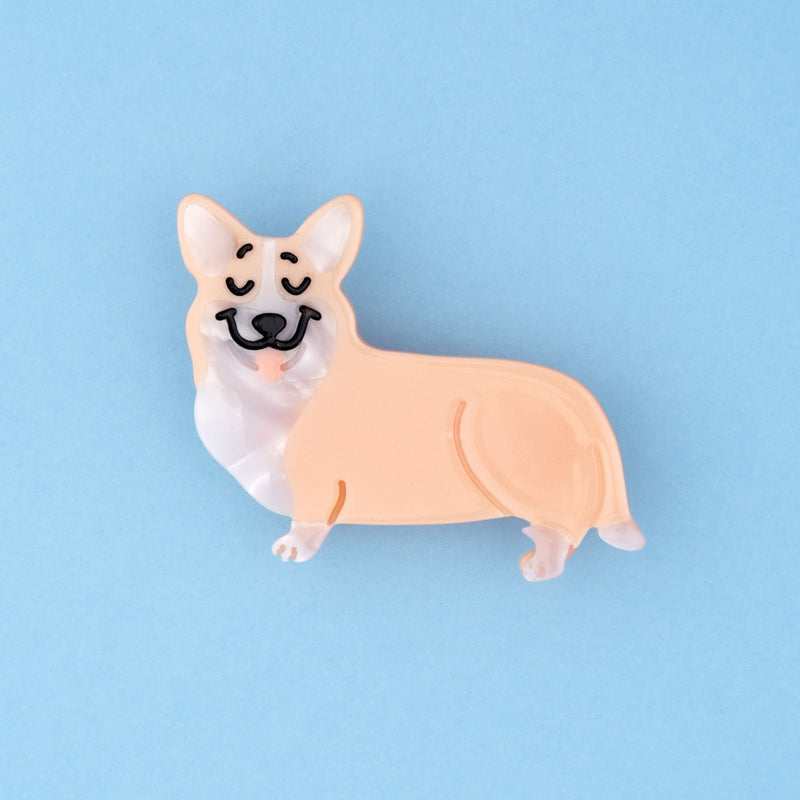 Pasador de pelo - Corgi 🐶