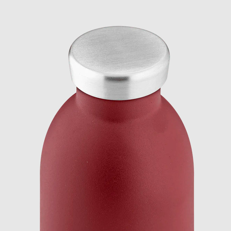 Botella de acero inoxidable 500 ml 24Bottles - Clima Country Red