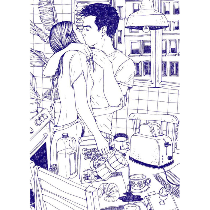 Print de Ana Jarén A4 - "Couples 5"