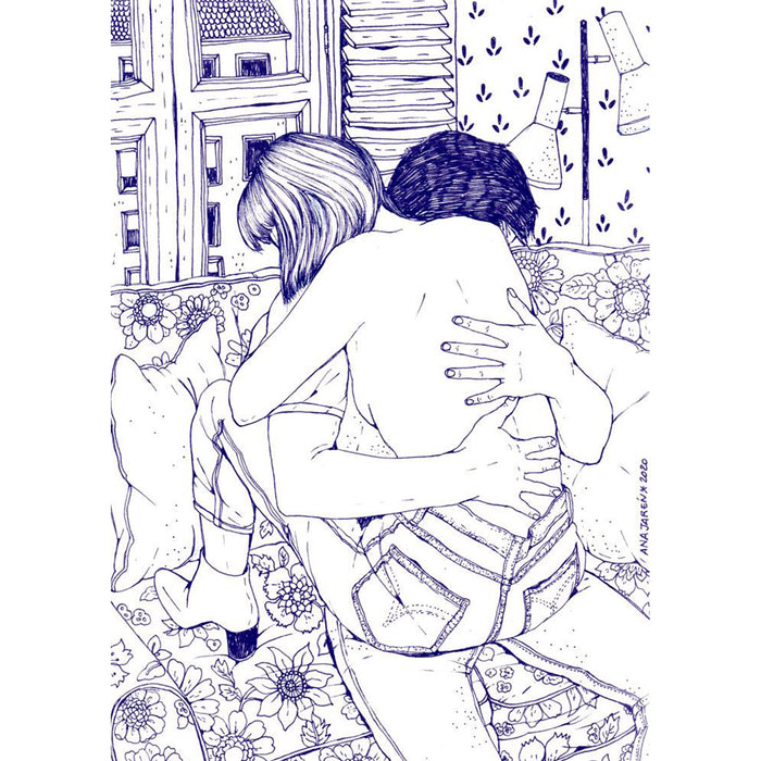 Print de Ana Jarén A4 - "Couples 8"