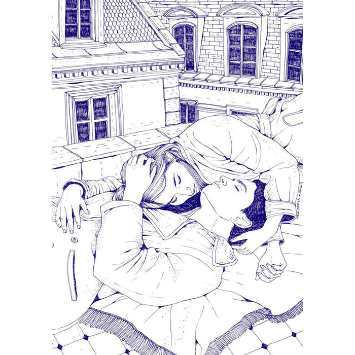 Print de Ana Jarén A4 - "Couples 9"