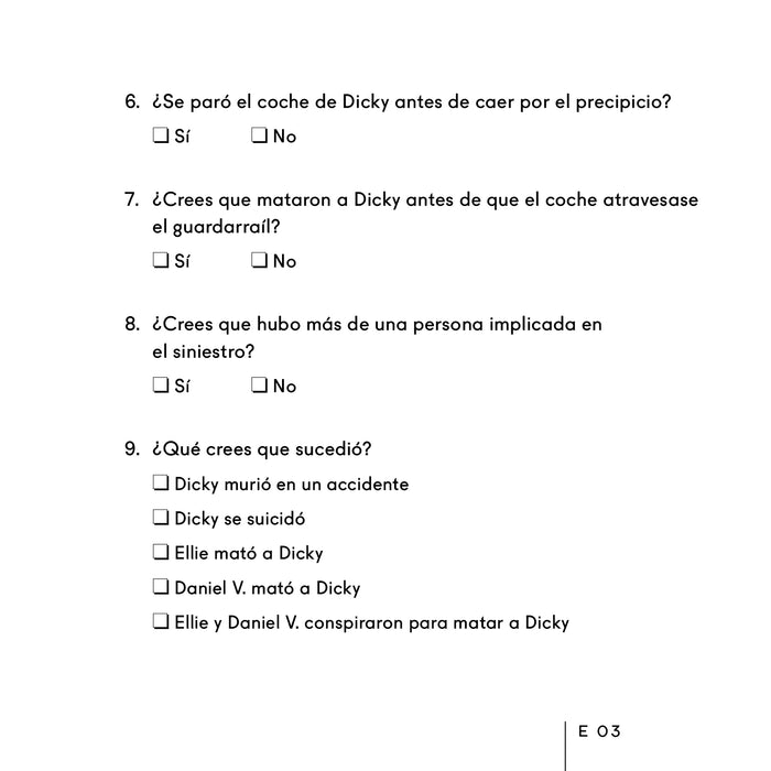 Pasatiempos - Crímenes visuales
