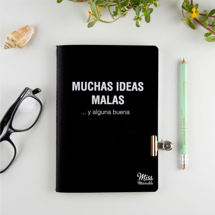 Libreta existencialista - "Muchas malas ideas... Y alguna buena"